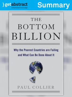 cover image of The Bottom Billion (Summary)